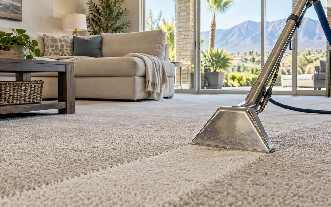 Carpet Cleaning at an Inland Empire property