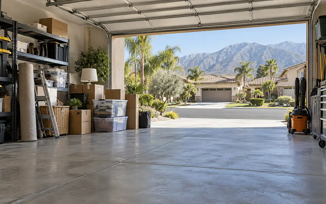 Cleanouts at an Inland Empire property