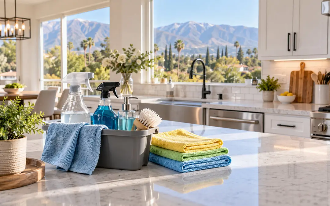 Deep Cleaning at an Inland Empire property