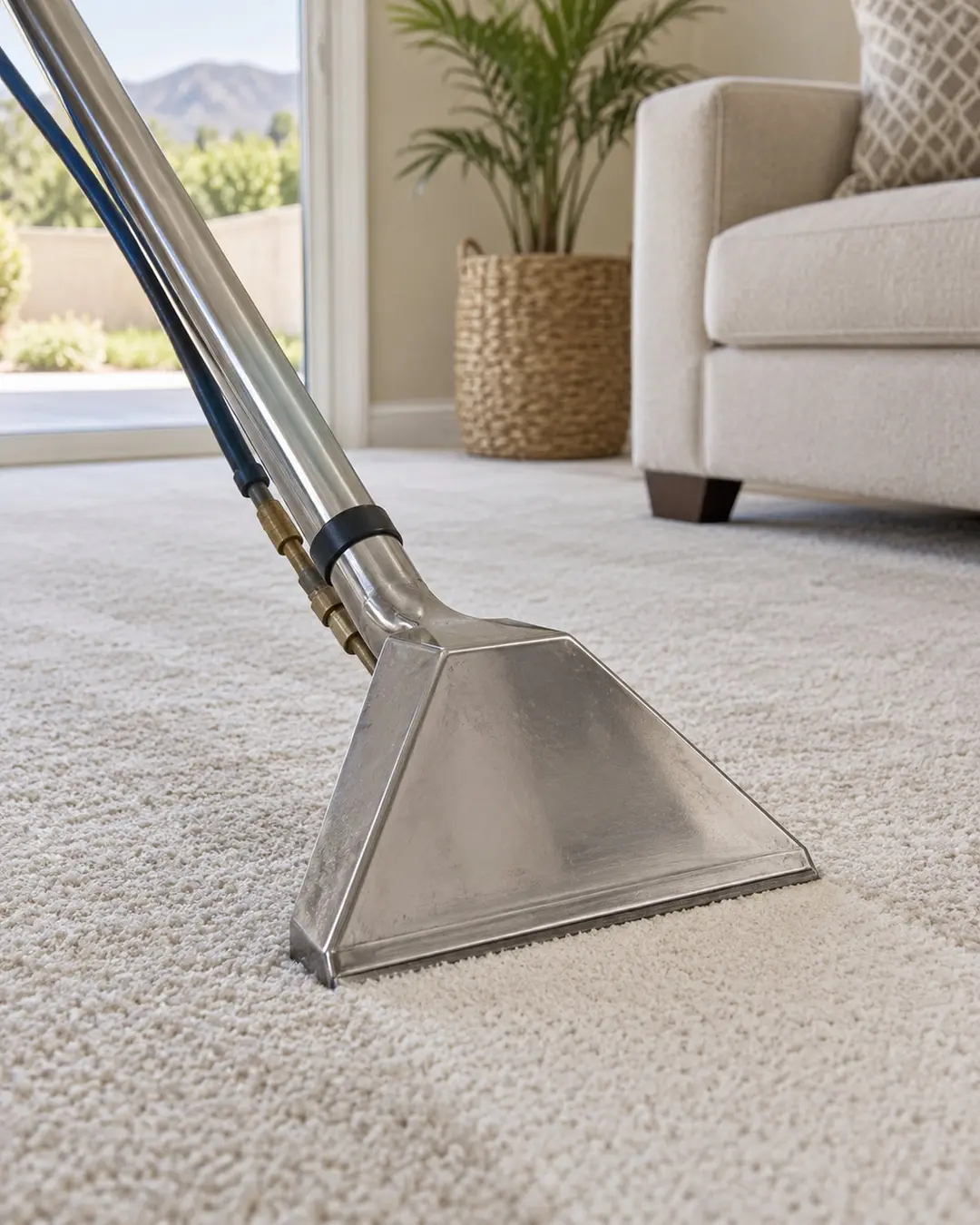 Carpet Cleaning details at a residential property