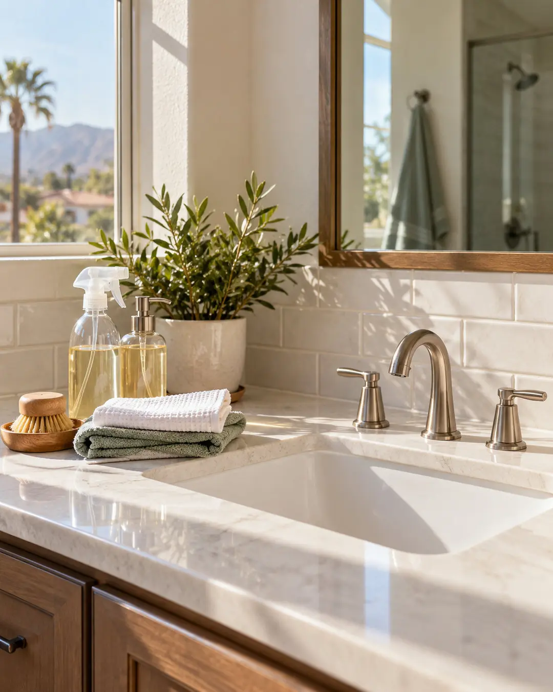 Deep Cleaning details at a residential property